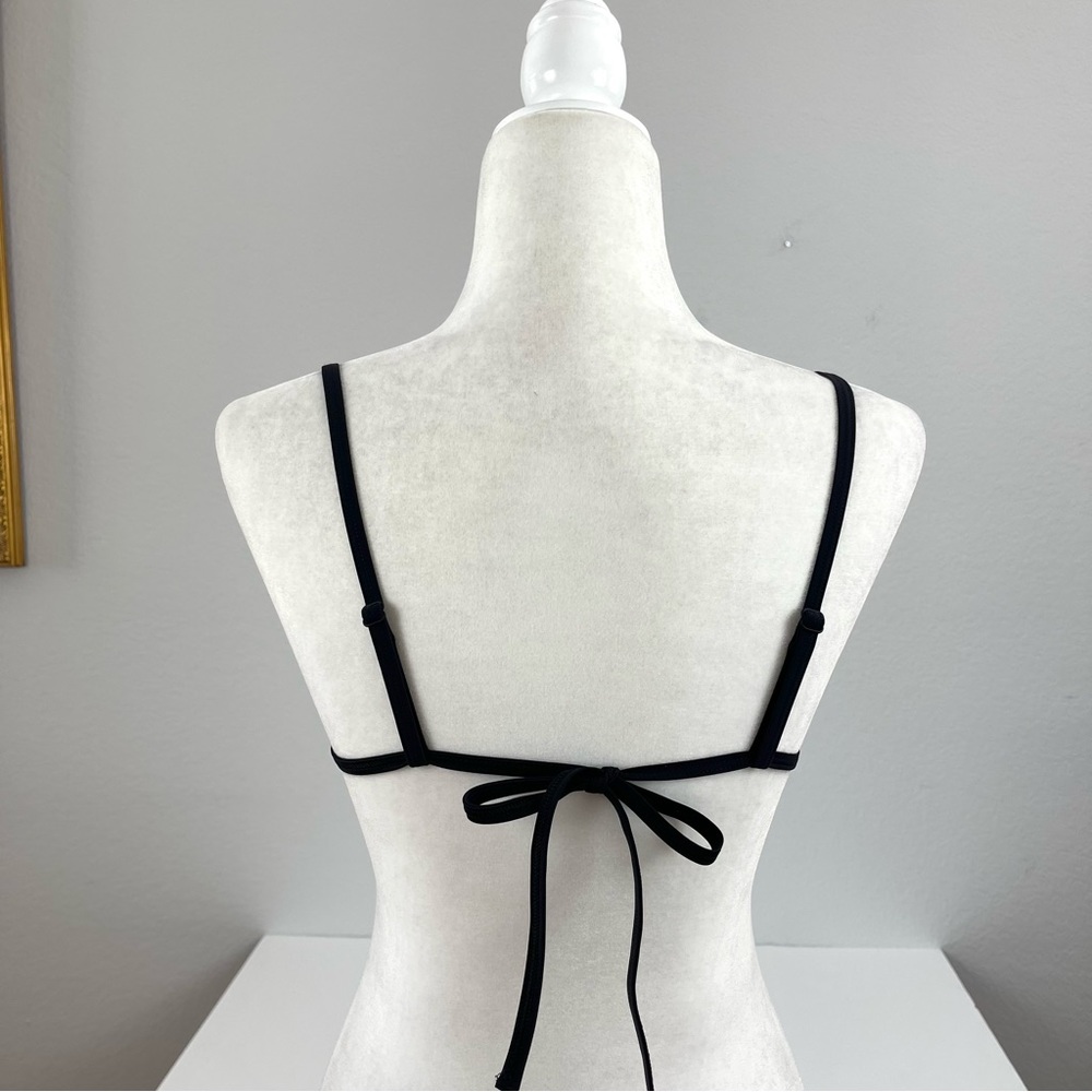 Solid & Striped 3 Piece Animal Print Swimsuit Size Large - Picture 7 of 7